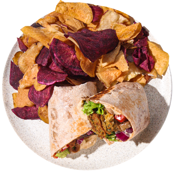 WRAP ÁRABE VEGANO franquia saudável boali maior franquia de alimentação saudável do Brasil e hemisfério sul 01