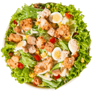 SALADA CRISPY CHICKEN Boali maior franquia de alimentação saudável do Brasil e Hemisfério Sul destaque
