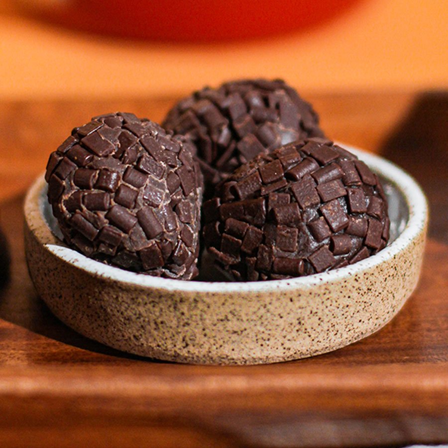 Brigadeiro sobremesa BOALI maior franquia de alimentação saudável do brasil e hemisfério sul