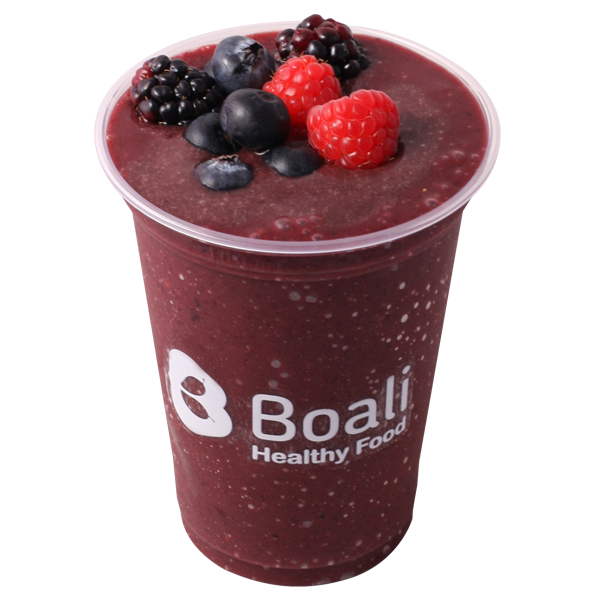 SMOOTHIE ANTIOX BERRYS BOALI maior franquia de alimentação saudável do Brasil e Hemisfério sul