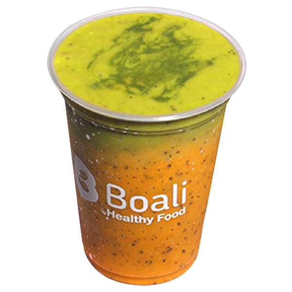 SMOOTHIE TROPICAL MATCHA BOALI maior franquia de alimentação saudável do Brasil e Hemisfério sul