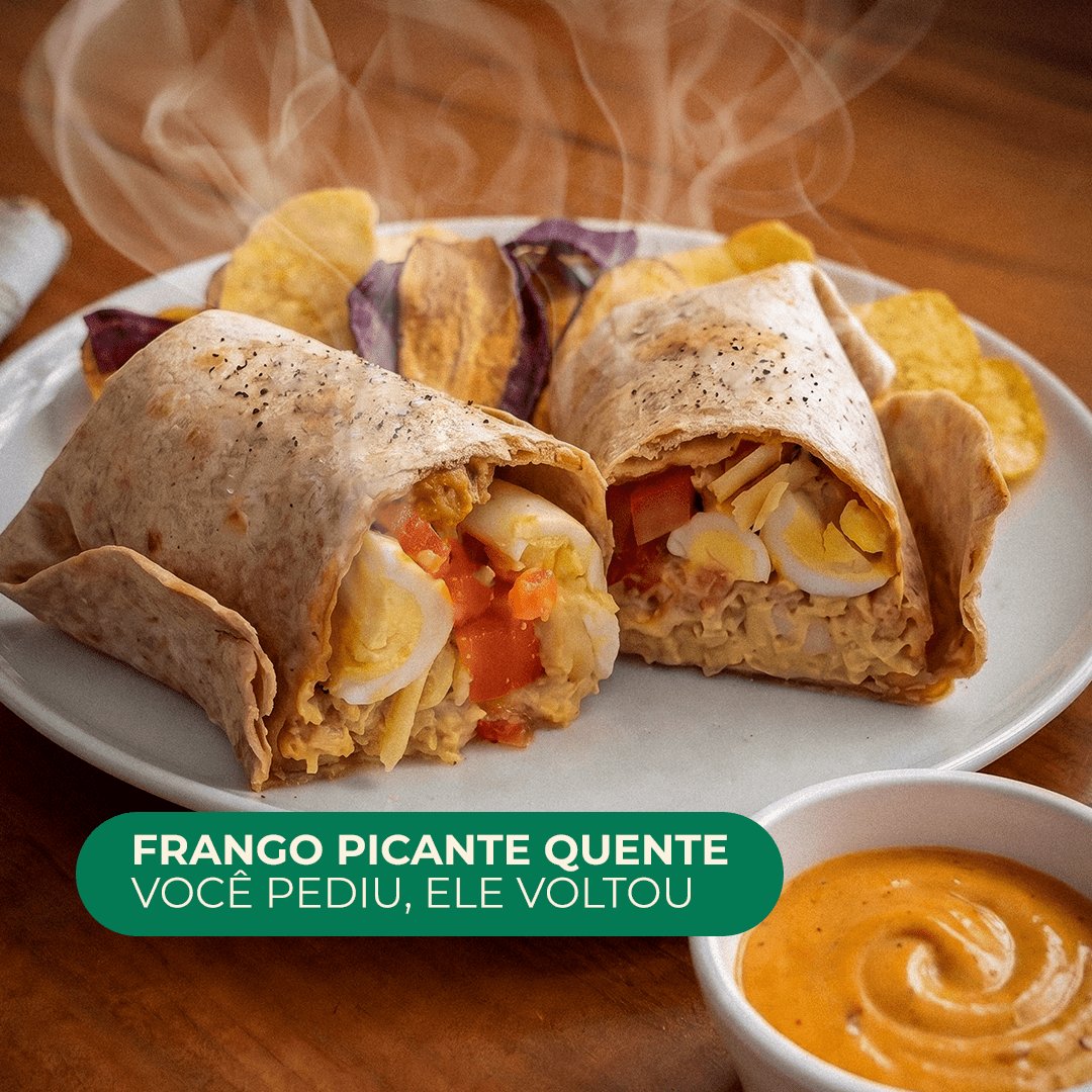 Wrap Frango Picante Quente feed